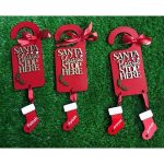 Customized Christmas Door Hanging, Christmas gifts for kids, Santa Gifts, Christmas Bags, Christmas Party Return Gifts, Christmas Home Decor