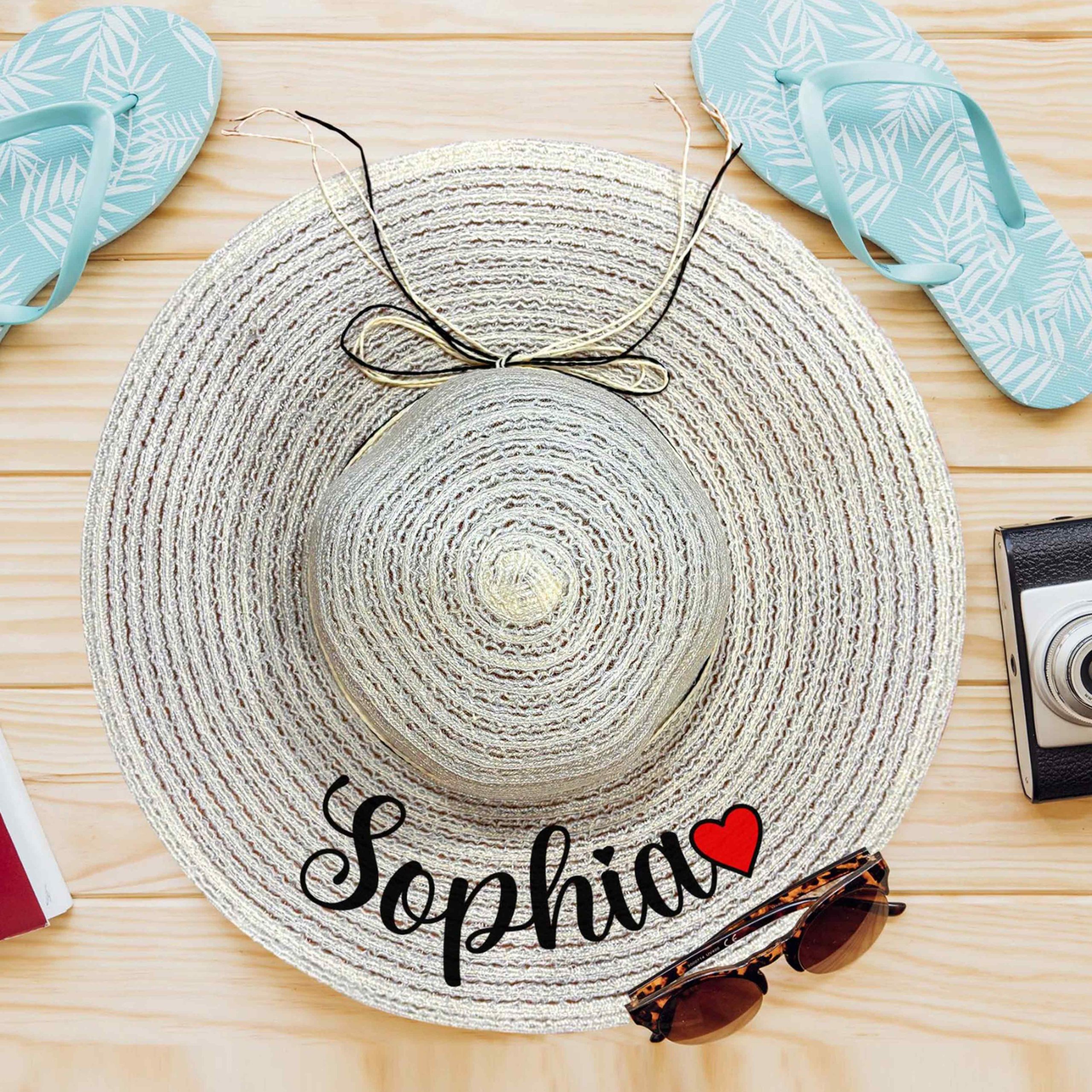 Personalized Beach Hat (3)