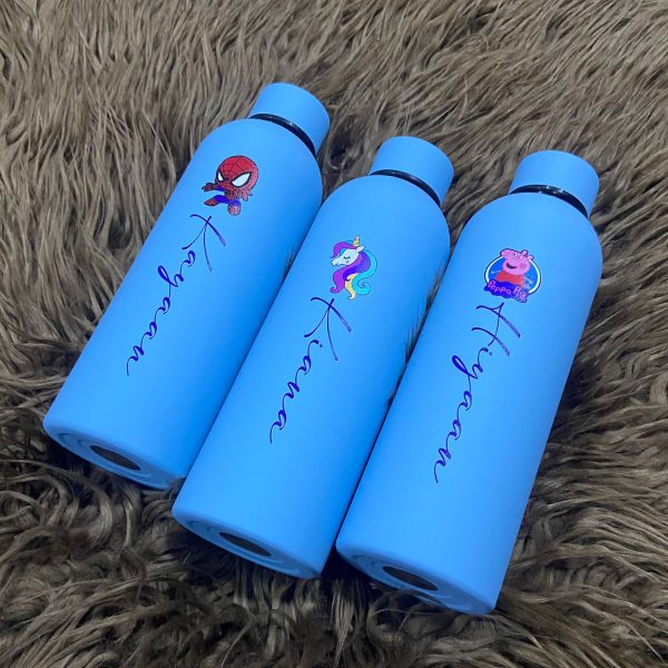 💧 Personalized Silicon Finish SS Bottles ✨🥤