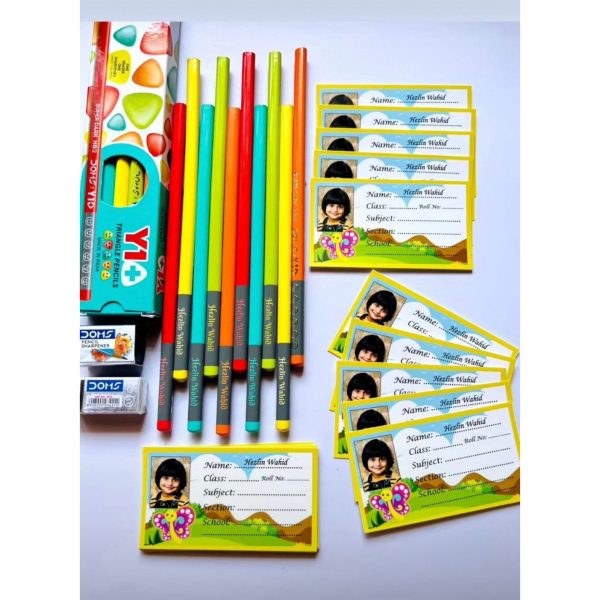 ✏️🎒 Personalized Kids School Combo 1.0 ✨💖