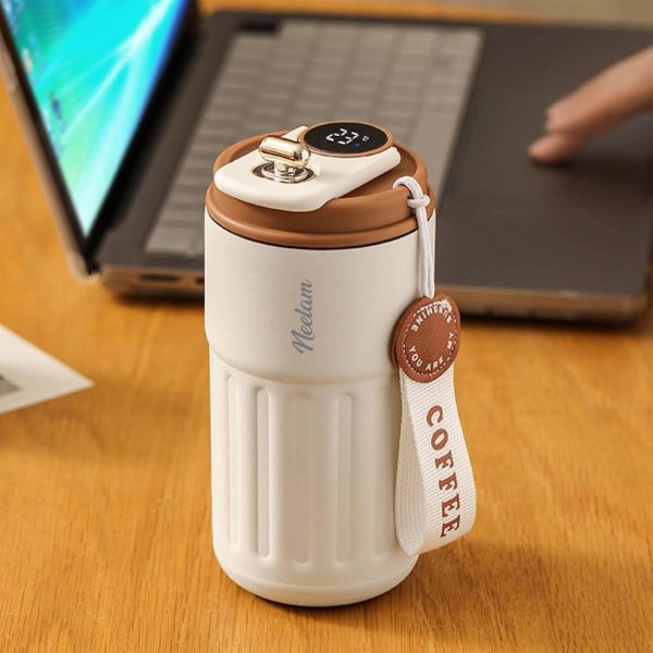 🥤 Personalized Smart Temperature Display Bottle ✨💖