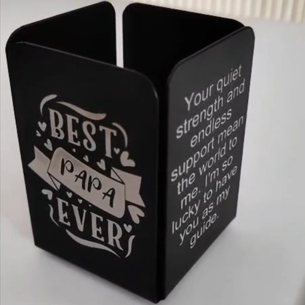 🖊️ Personalized Metal Pen Stand ✨💖